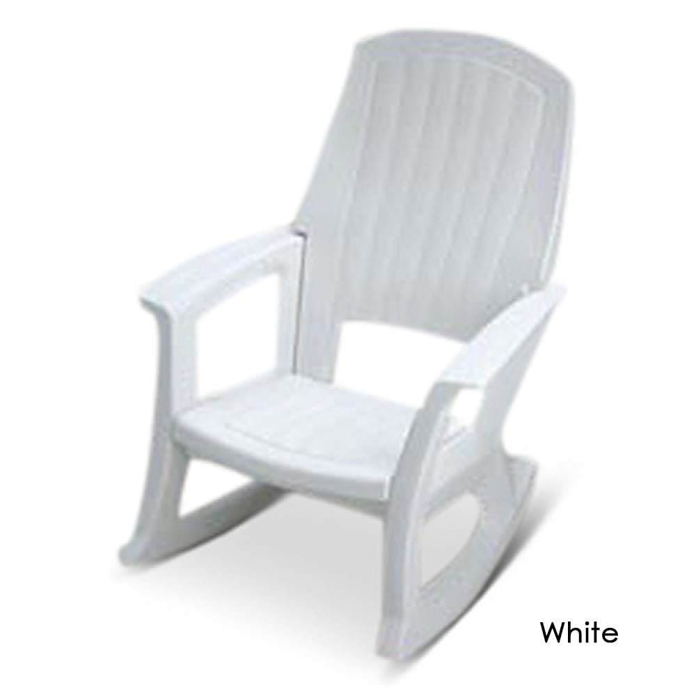 Heavy Duty Outdoor Resin Rocking Chair - All - weather Comfort - Lexians