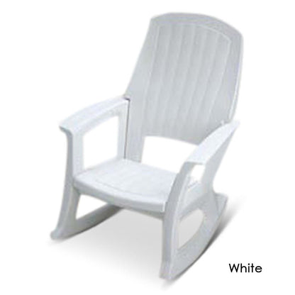 Heavy Duty Outdoor Resin Rocking Chair - All - weather Comfort - Lexians