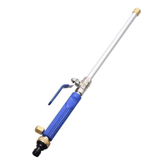 High-pressure cleaner tool, universal fit, rust-resistant; transforms garden hose into a powerful jet for cleaning all surfac