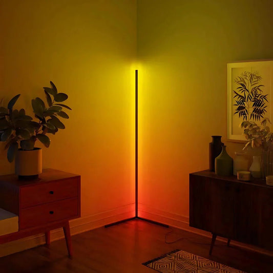 Hikari Colorful Adjustable Floor Lamp with Remote - Lexians