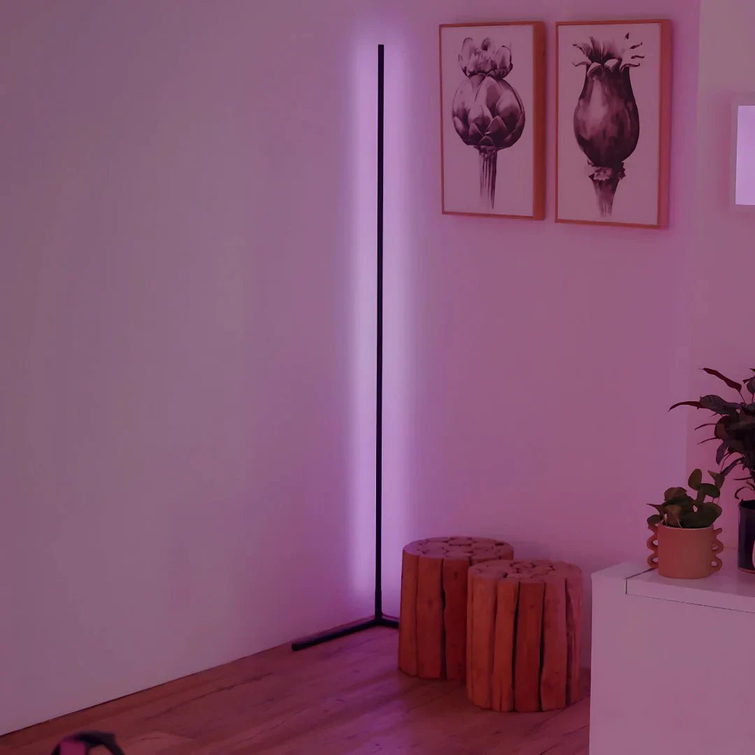 Hikari Colorful Adjustable Floor Lamp with Remote - Lexians