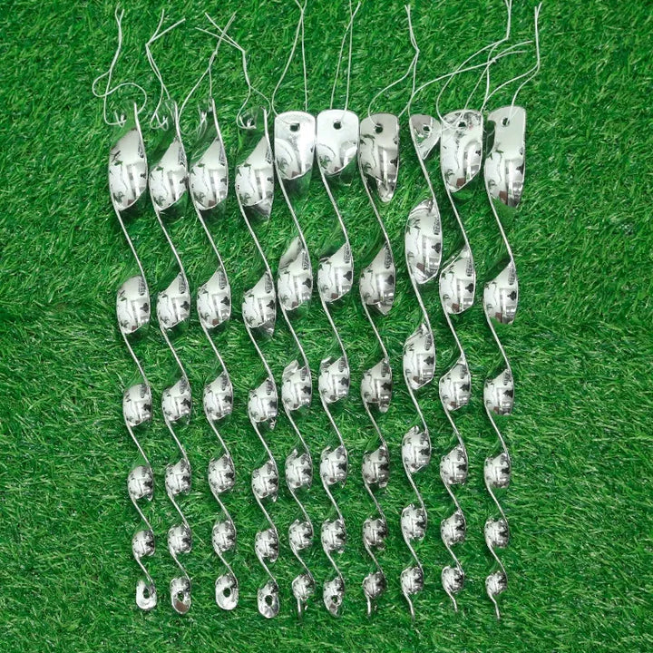 Reflective Bird Deterrent Spiral Rod for Outdoor Spaces