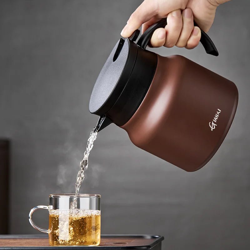 Insulated Teapot with Infuser & Ceramic Liner - 800ml - Lexians