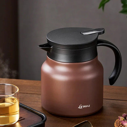 Insulated Teapot with Infuser & Ceramic Liner - 800ml - Lexians