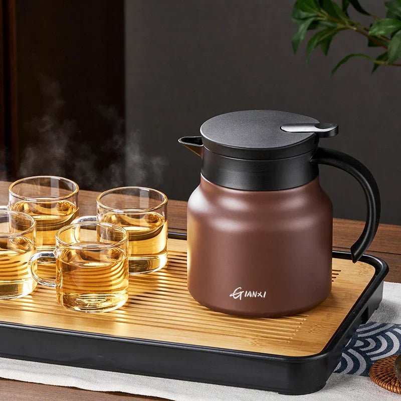 Insulated Teapot with Infuser & Ceramic Liner - 800ml - Lexians