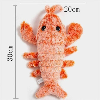Interactive Floppy Lobster Dog Toy - Durable Plush Chew Toy - Lexians