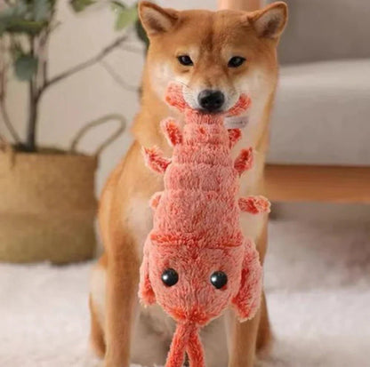 Interactive Floppy Lobster Dog Toy - Durable Plush Chew Toy - Lexians