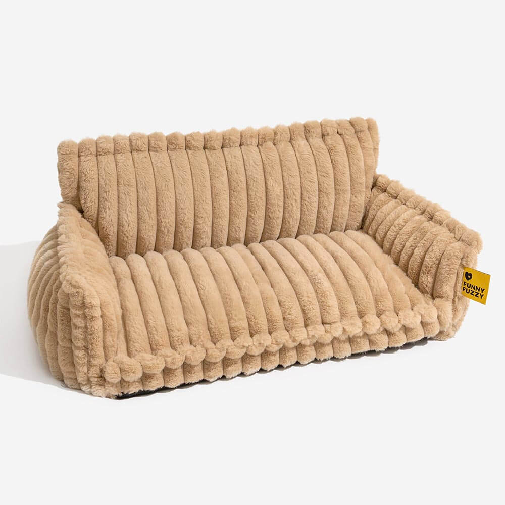 Large Orthopedic Fluffy Dog Pillow Sofa Bed for Dogs - Lexians