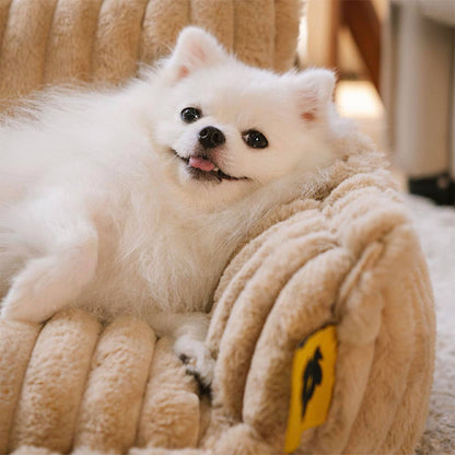 Large Orthopedic Fluffy Dog Pillow Sofa Bed for Dogs - Lexians