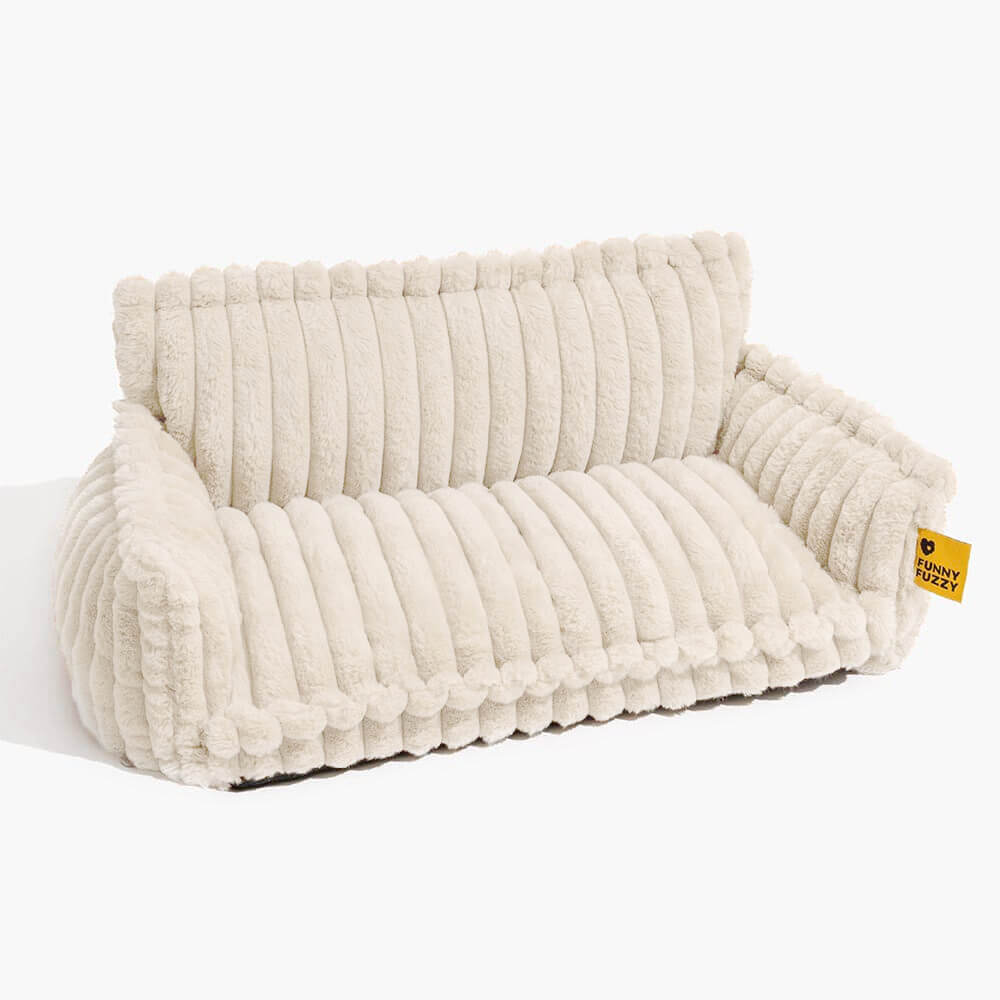 Large Orthopedic Fluffy Dog Pillow Sofa Bed for Dogs - Lexians