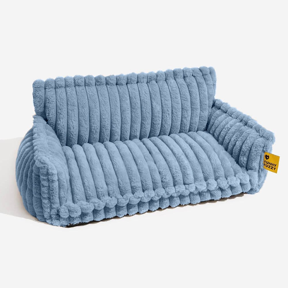 Large Orthopedic Fluffy Dog Pillow Sofa Bed for Dogs - Lexians