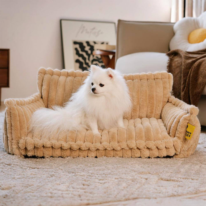 Large Orthopedic Fluffy Dog Pillow Sofa Bed for Dogs - Lexians