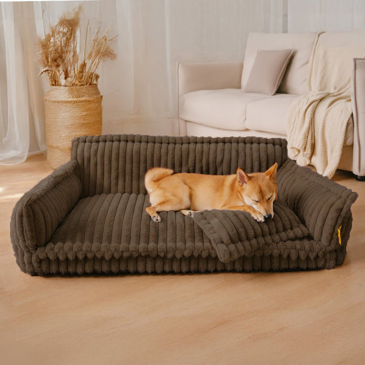 Large Orthopedic Fluffy Dog Pillow Sofa Bed for Dogs - Lexians