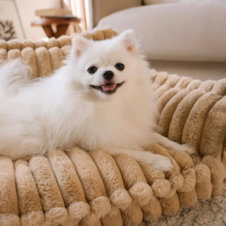 Large Orthopedic Fluffy Dog Pillow Sofa Bed for Dogs - Lexians