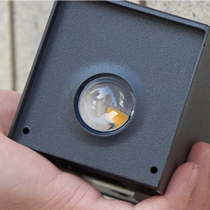 Luciena Outdoor Solar Wall Light Up and Down – Eco - Friendly Exterior Lighting - Lexians