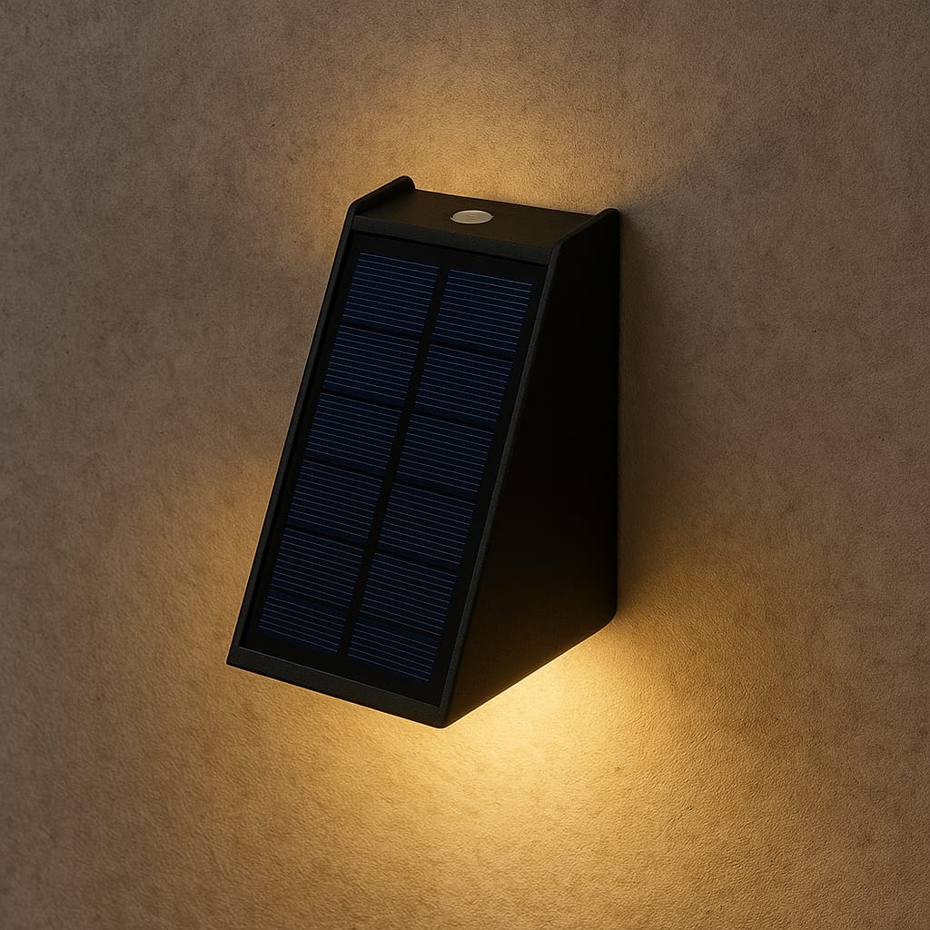 Luciena Outdoor Solar Wall Light Up and Down – Eco - Friendly Exterior Lighting - Lexians