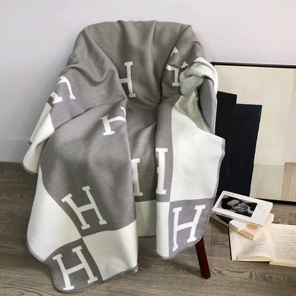Luxury Cashmere Wool Blanket for Home Decoration - Lexians