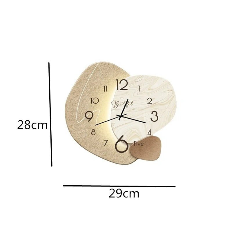 Luxury LED Wall Clock for Modern Interiors - Lexians