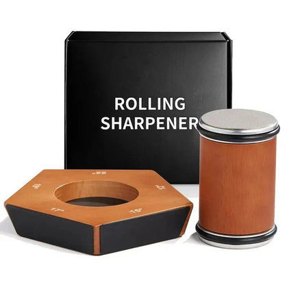 Manual Diamond Roll Knife Sharpener for Precision Cutlery - Lexians