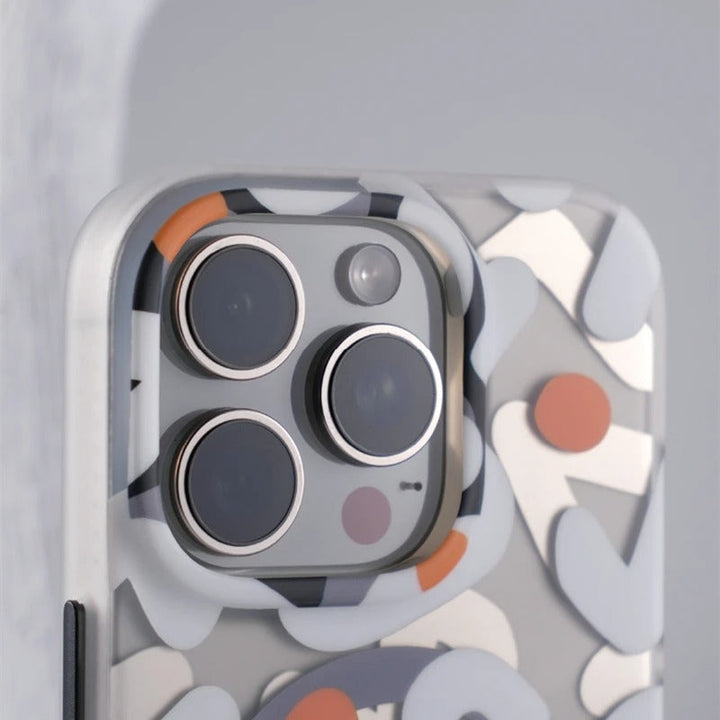 Stylish matte iPhone cover suitable for all genders, providing robust device safeguarding