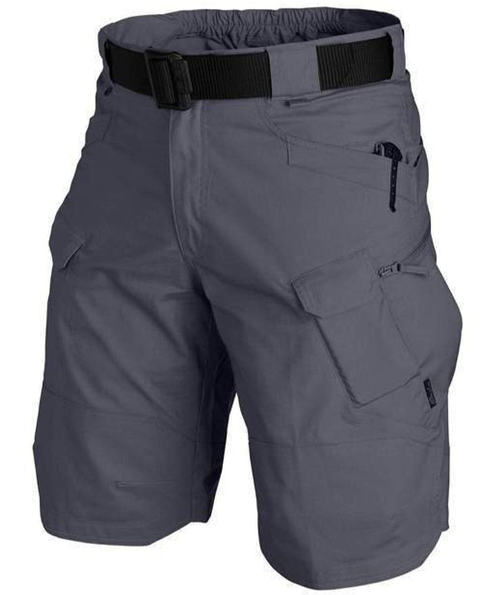Men's Adventure Polyester Casual Shorts for outdoor activities; quick-dry, comfortable, and durable