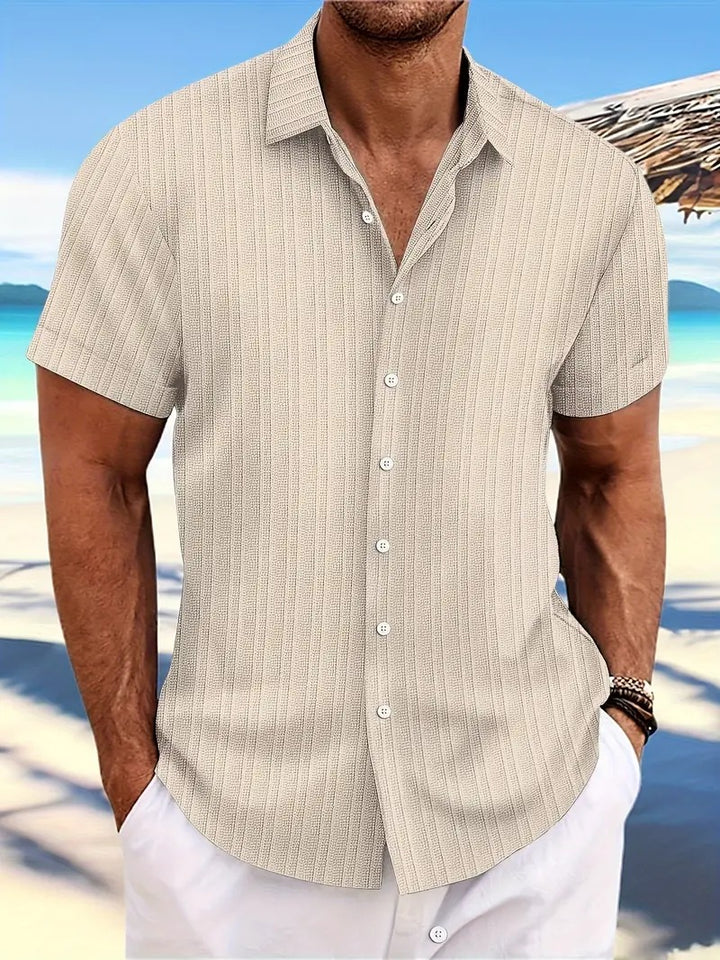 Men's classic fit short sleeve polo shirt. Breathable, comfortable for casual wear, everyday style, and summer top.
