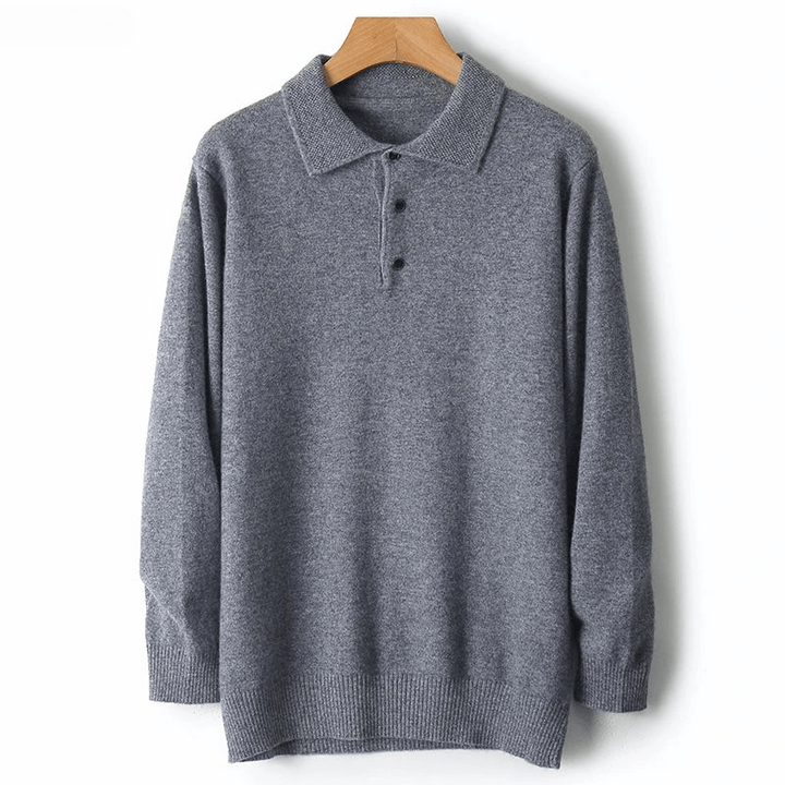 Men's essential merino wool cardigan, a button-front sweater for warmth and timeless style.