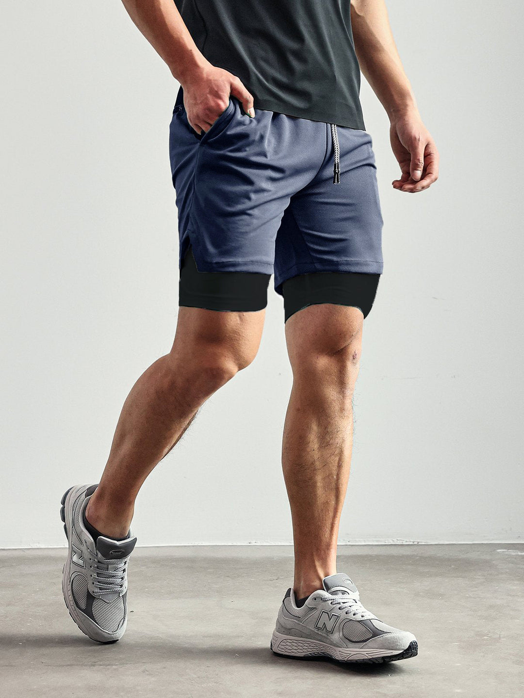 Men's training shorts, Kinetic Mesh Lined, ideal for high-intensity workouts