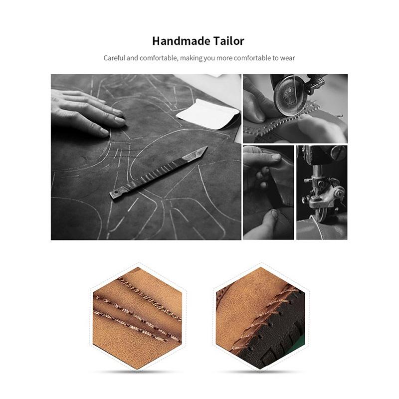 Large size men's orthopedic comfort shoes, breathable leather, ideal for casual outdoor activities