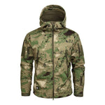 Hunter Green Camo Abstract