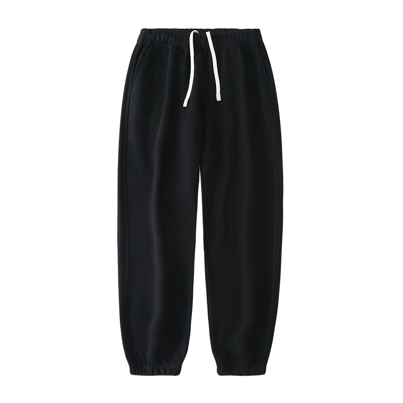 Casual men's tapered joggers in a soft cotton blend, versatile for various activities