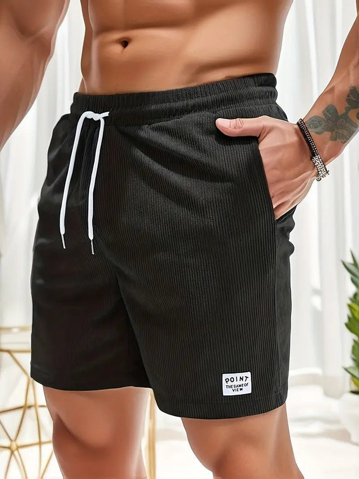 Lightweight men's swimwear, quick-drying and comfortable for summer water activities.