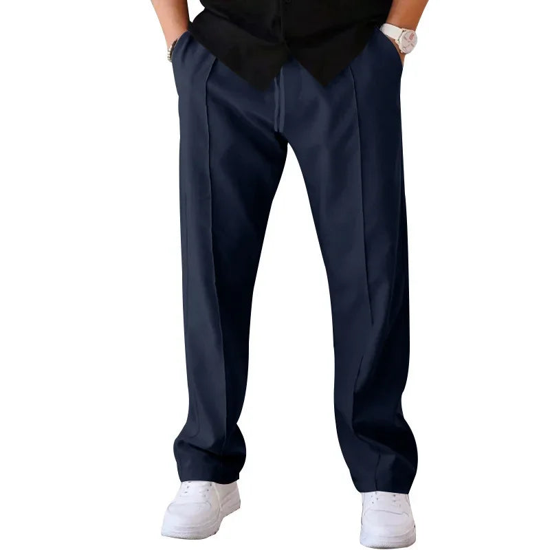 Men's Relaxed Fit Formal Trousers
