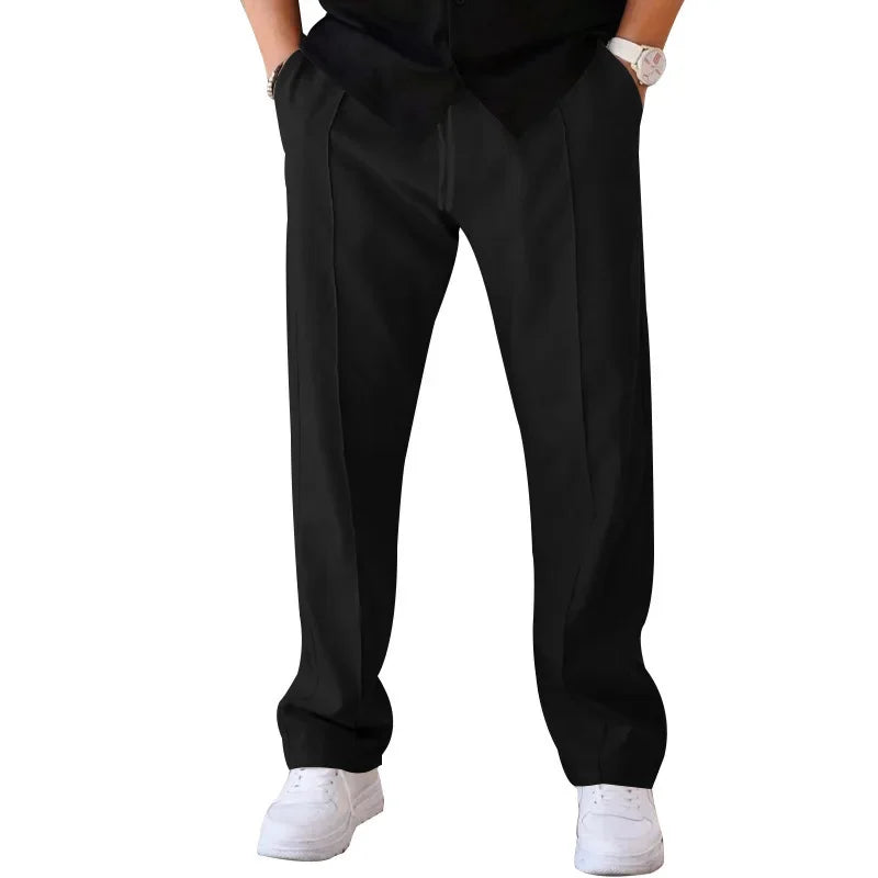 Men's Relaxed Fit Formal Trousers