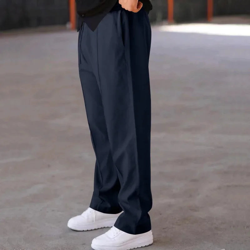 Men's Relaxed Fit Formal Trousers