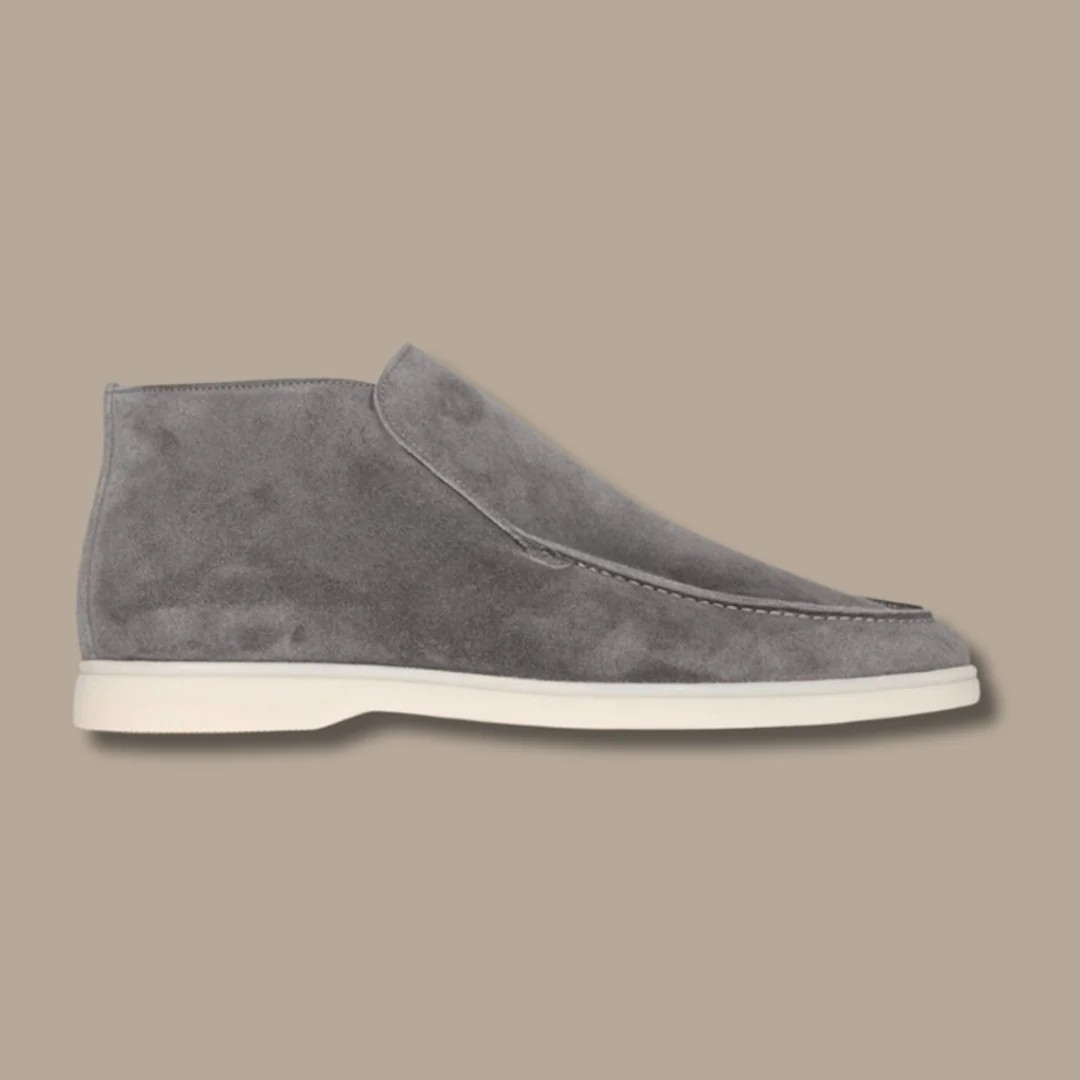 Stylish men's chukka loafers, perfect for smart casual looks. Comfortable slip-on ankle shoes for men.