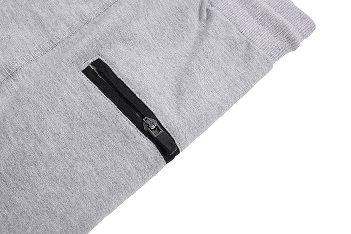 Men's tapered joggers with a subtle branding element, stylish athletic pants