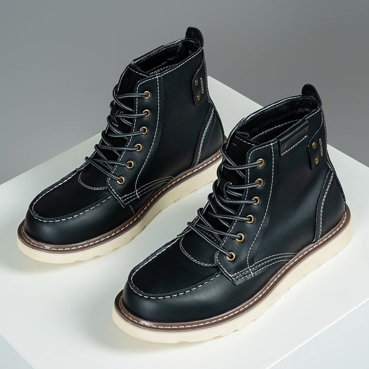 Waterproof men's chukka boots in brown, ideal for men seeking durable and fashionable casual footwear.