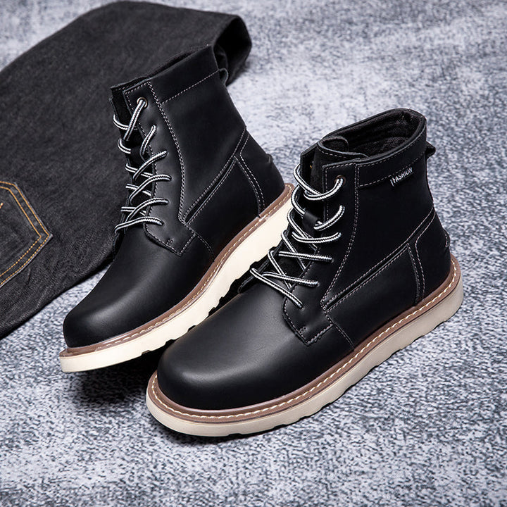 Men's light brown waterproof chukka boots, a fresh take on casual footwear for spring and summer.