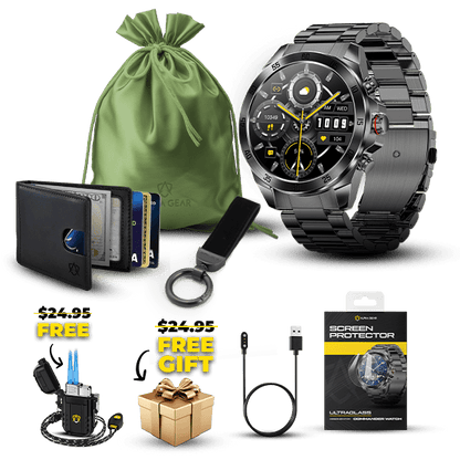 Men's Commander Smartwatch with Full - Metal Durable Design - Lexians