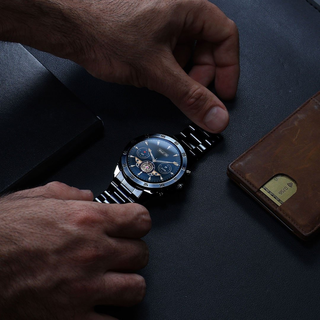 Men's Commander Smartwatch with Full - Metal Durable Design - Lexians