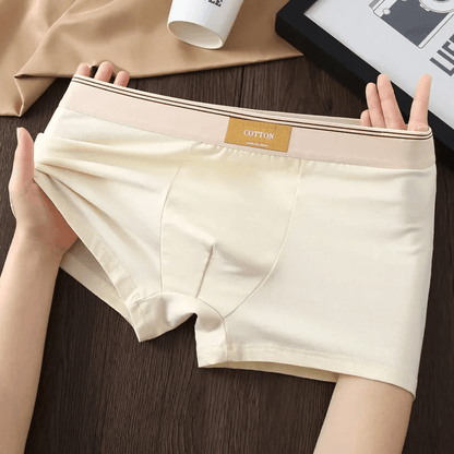 Men's Cotton Boxer Brief Set - Sweat - Wicking & No - Roll Comfort - Lexians