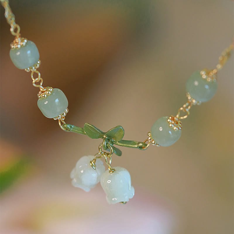 Men's Green Jade Bead Prosperity Bracelet for Wealth & Luck - Lexians