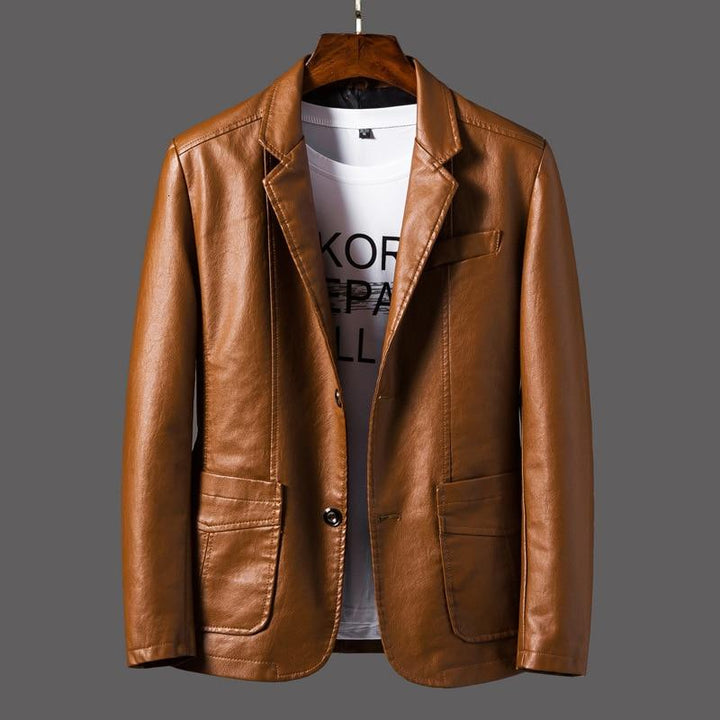 Men's casual blazer, a modern fit tailored jacket, ideal outerwear for everyday style.
