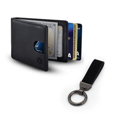 Men's Leather Wallet for Quick Card Access and RFID Safety - Lexians