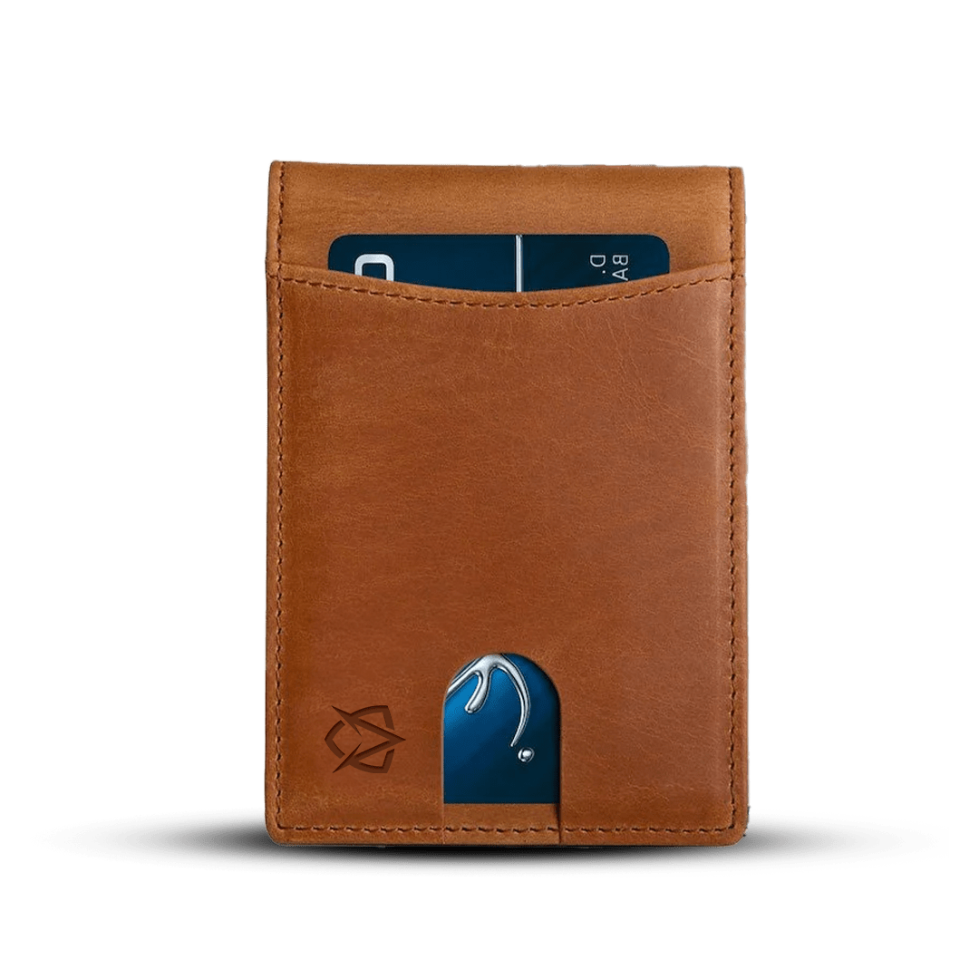 Men's Leather Wallet for Quick Card Access and RFID Safety - Lexians