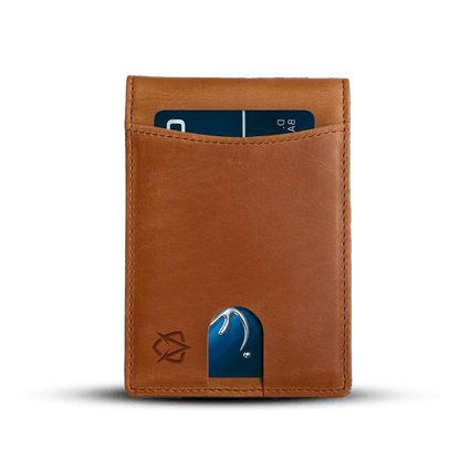 Men's Leather Wallet for Quick Card Access and RFID Safety - Lexians