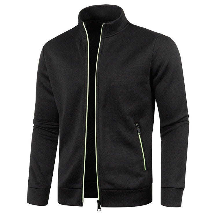 Men's lightweight fleece jacket, ideal for cool spring and autumn outdoor activities and everyday wear.