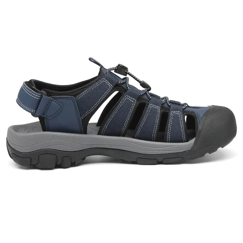 Men's Outdoor Trekking Sandals with Mesh Upper - Lexians