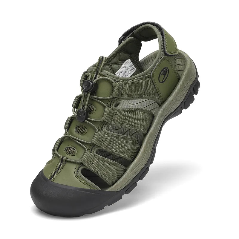 Men's Outdoor Trekking Sandals with Mesh Upper - Lexians